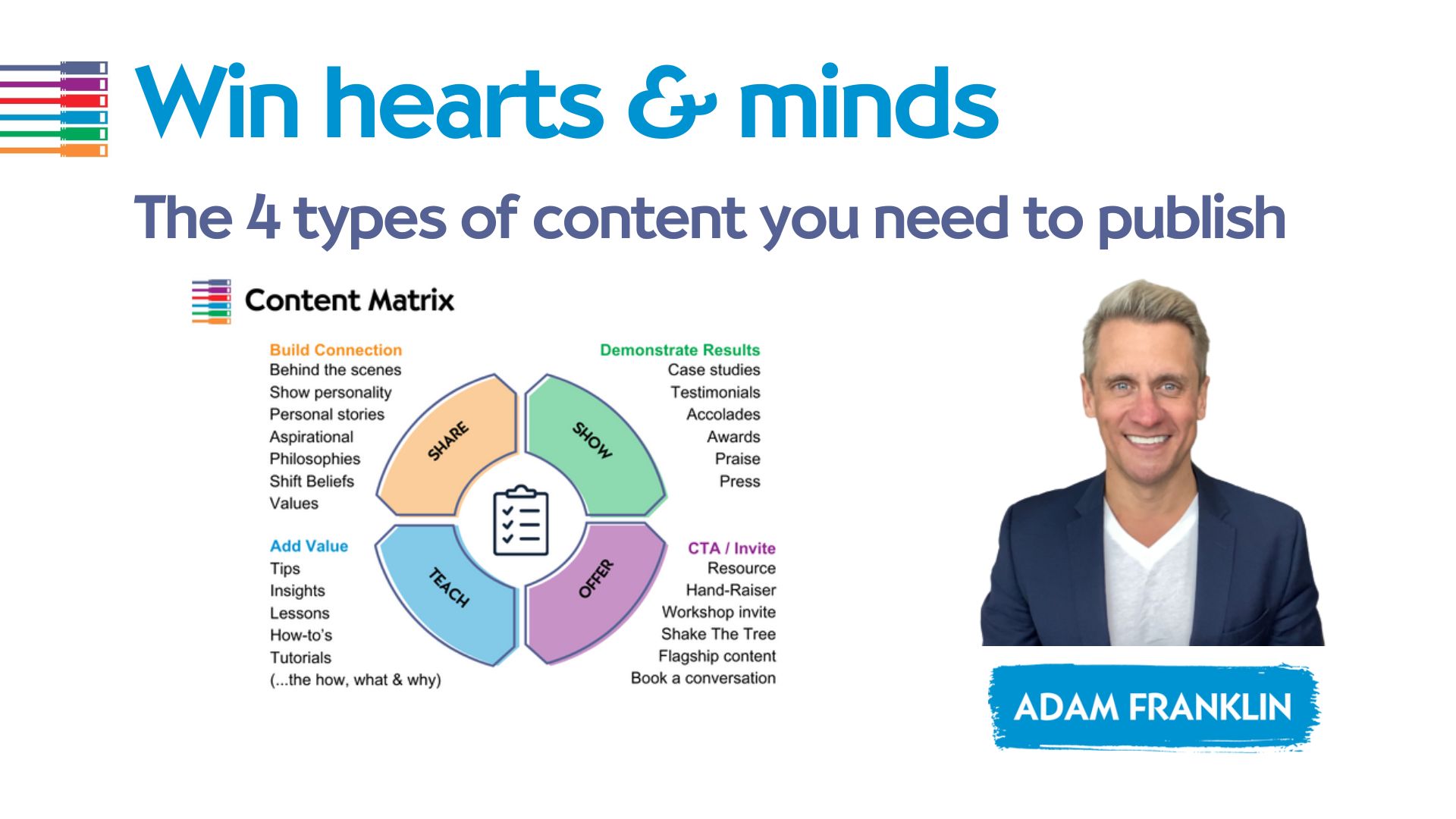 Win Hearts and Minds: 4 Types of Content to Publish