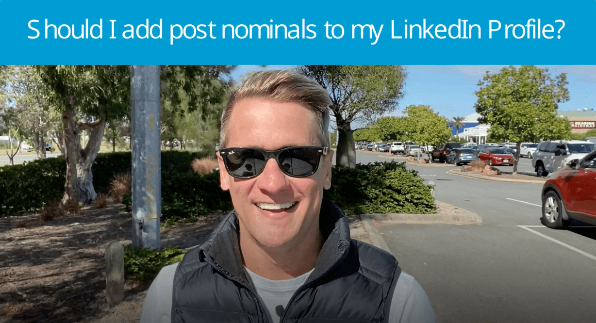 Should I add post nominals on my LinkedIn Profile?